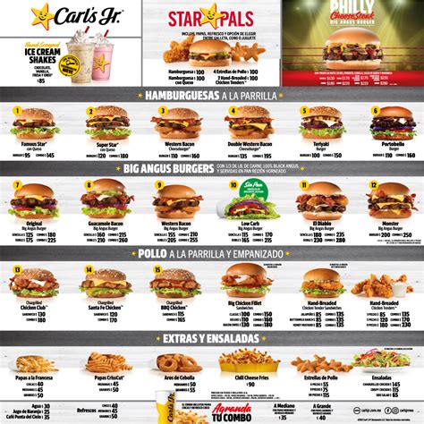 arls jr menu|carl's jr mexican menu.